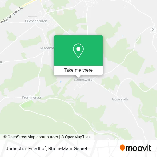 Карта Jüdischer Friedhof