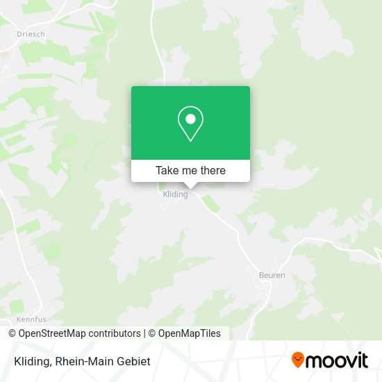 Карта Kliding