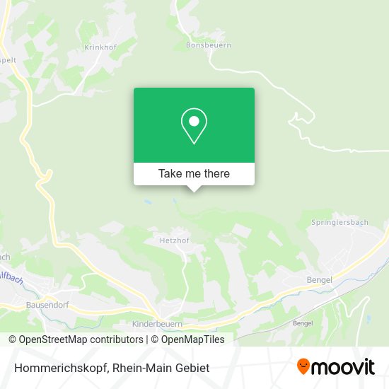 Карта Hommerichskopf