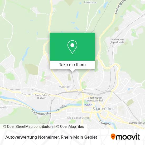 Карта Autoverwertung Norheimer