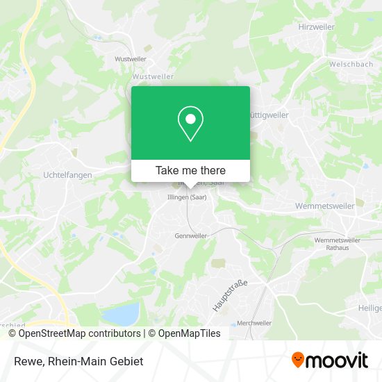 Карта Rewe