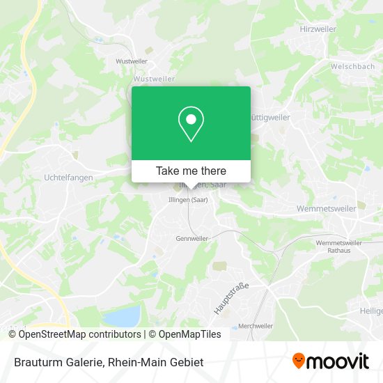 Карта Brauturm Galerie