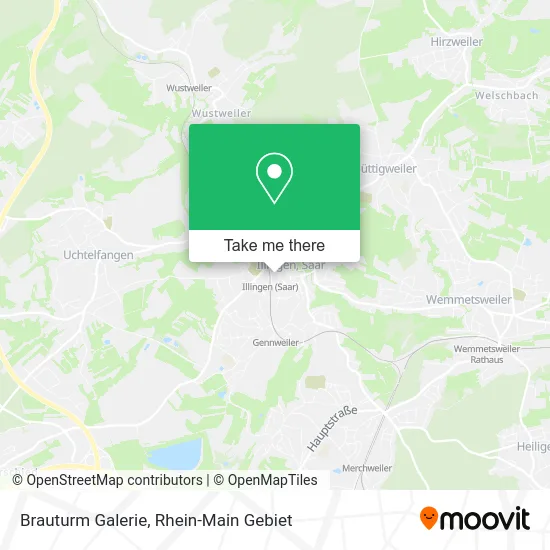 Карта Brauturm Galerie
