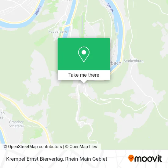 Карта Krempel Ernst Bierverlag