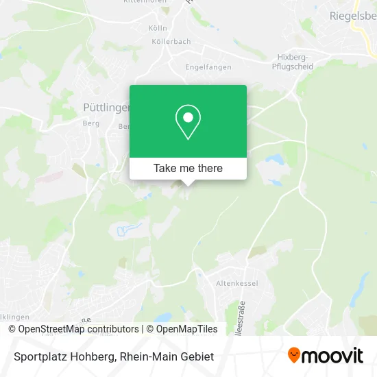 Карта Sportplatz Hohberg
