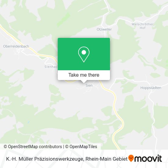 Карта K.-H. Müller Präzisionswerkzeuge