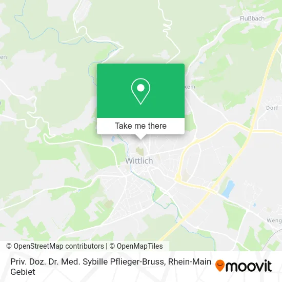 Карта Priv. Doz. Dr. Med. Sybille Pflieger-Bruss