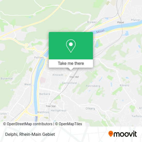 Delphi map