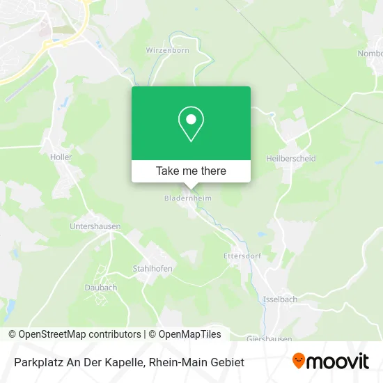 Карта Parkplatz An Der Kapelle