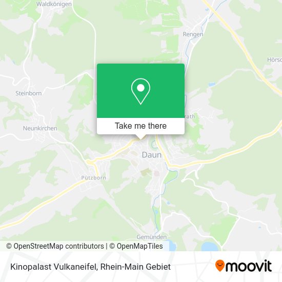 Карта Kinopalast Vulkaneifel