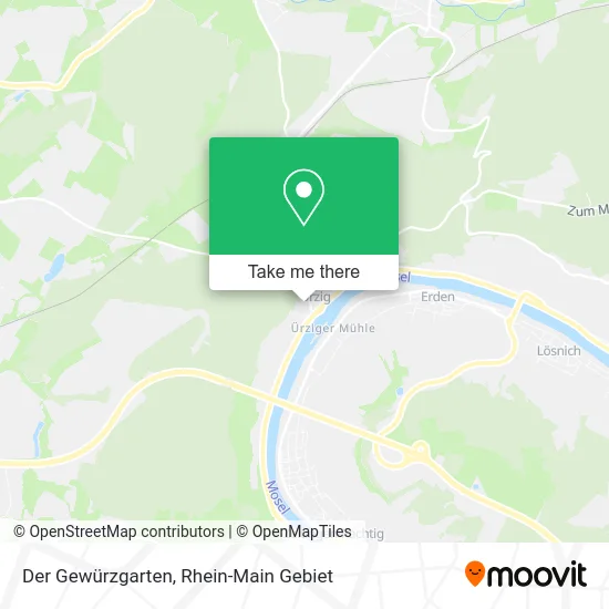 Карта Der Gewürzgarten