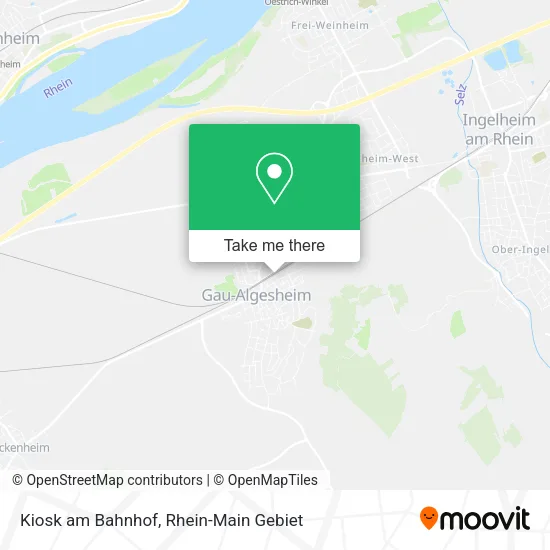 Карта Kiosk am Bahnhof