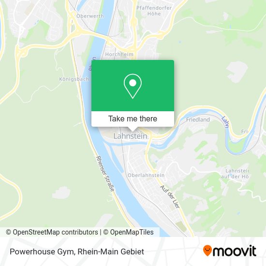 Карта Powerhouse Gym