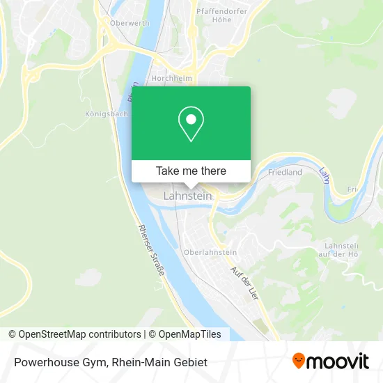 Карта Powerhouse Gym