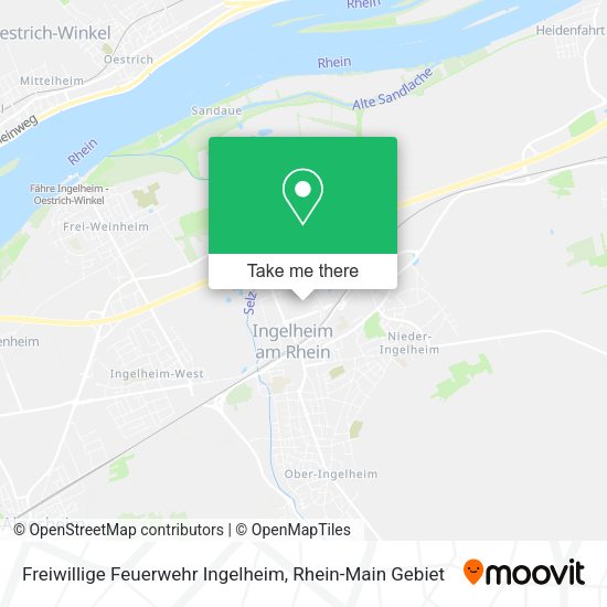 Карта Freiwillige Feuerwehr Ingelheim
