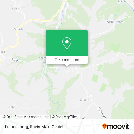 Карта Freudenburg