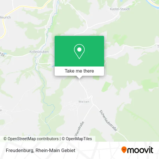 Карта Freudenburg