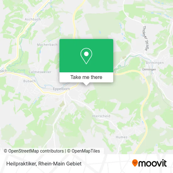 Карта Heilpraktiker
