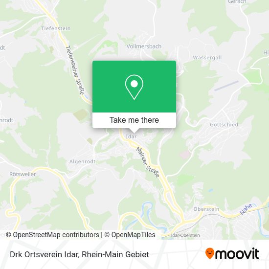 Карта Drk Ortsverein Idar