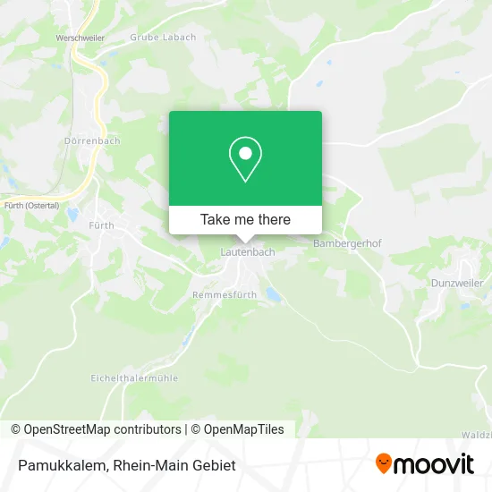Pamukkalem map