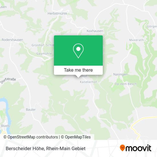 Карта Berscheider Höhe