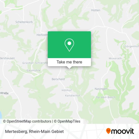 Карта Mertesberg