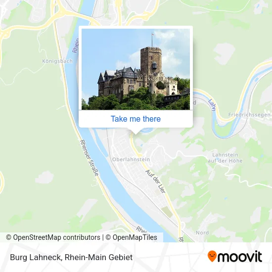 Карта Burg Lahneck