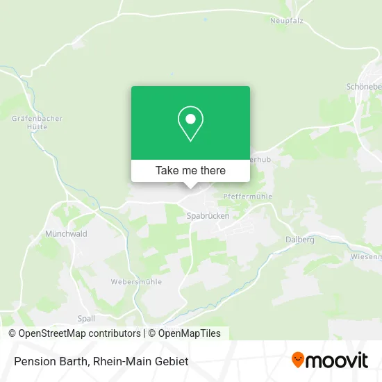 Pension Barth map