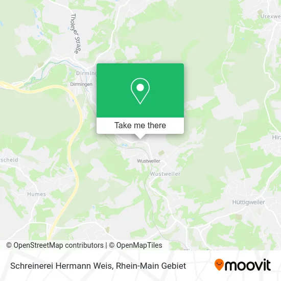 Карта Schreinerei Hermann Weis