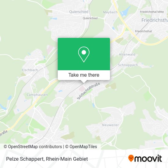 Карта Pelze Schappert