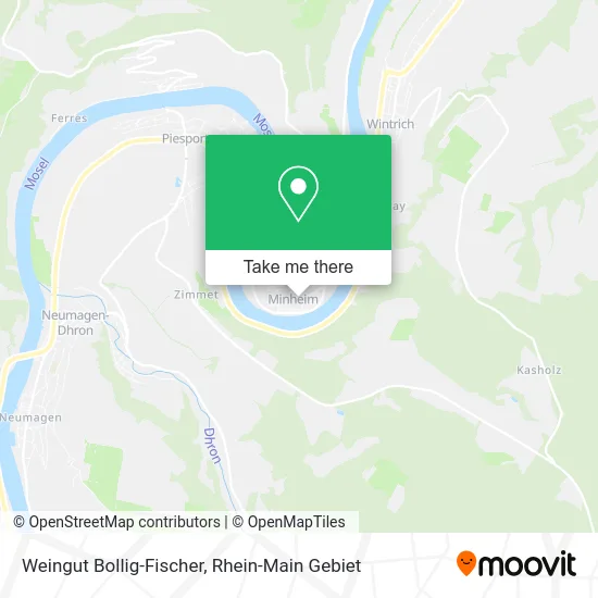 Карта Weingut Bollig-Fischer