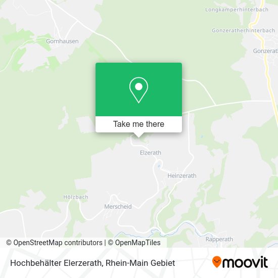 Карта Hochbehälter Elerzerath