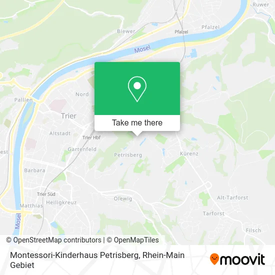 Карта Montessori-Kinderhaus Petrisberg