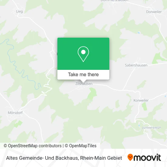 Карта Altes Gemeinde- Und Backhaus