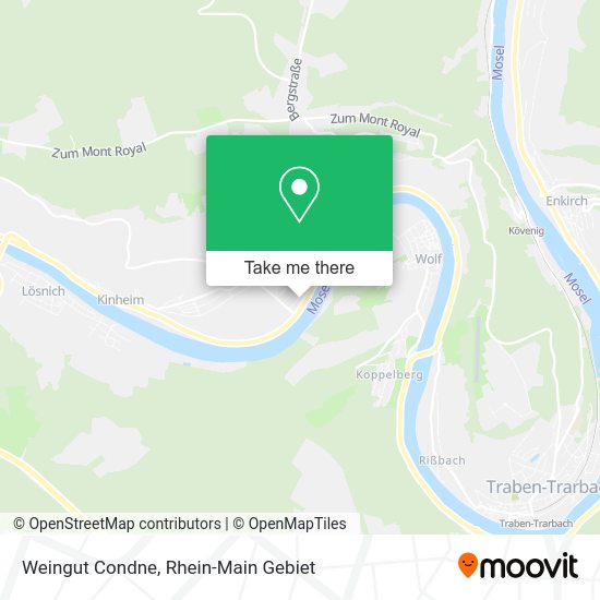 Карта Weingut Condne