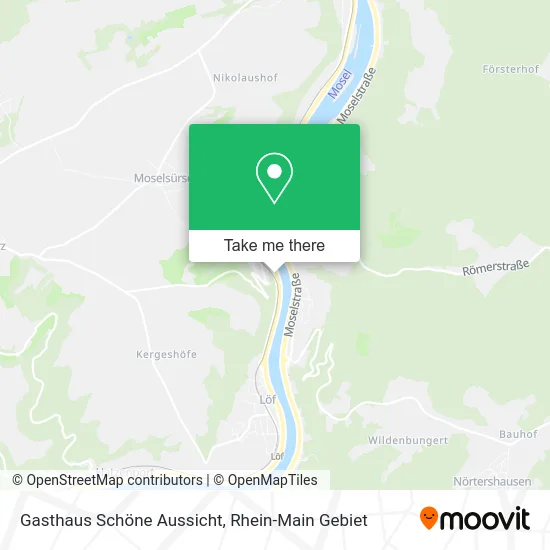 Карта Gasthaus Schöne Aussicht