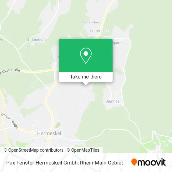 Карта Pax Fenster Hermeskeil Gmbh