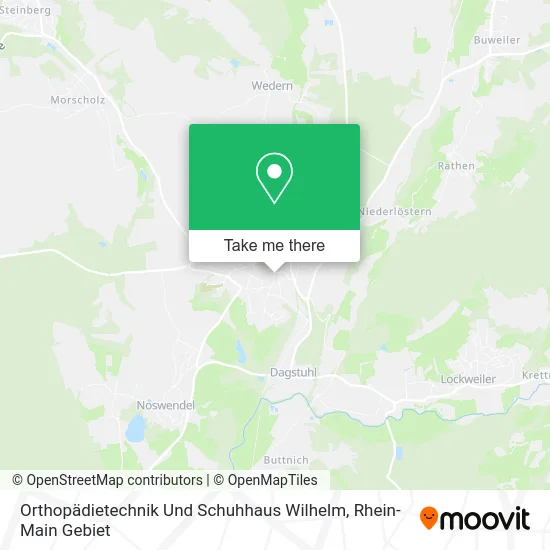 Карта Orthopädietechnik Und Schuhhaus Wilhelm