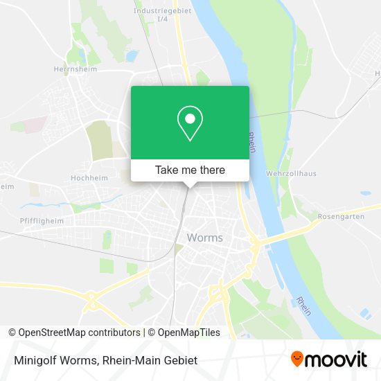 Карта Minigolf Worms