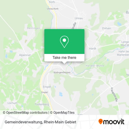 Карта Gemeindeverwaltung