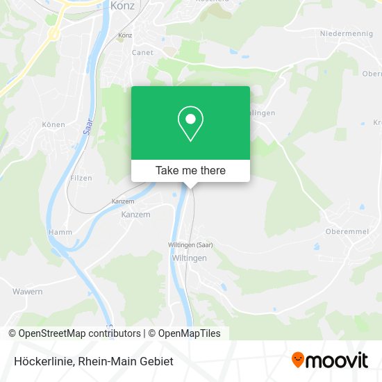Карта Höckerlinie
