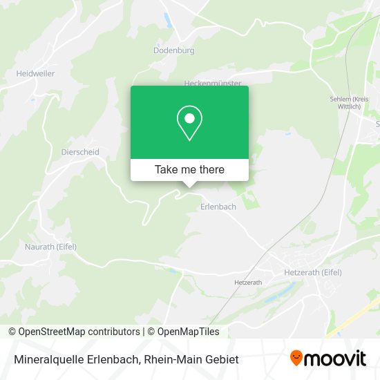 Карта Mineralquelle Erlenbach