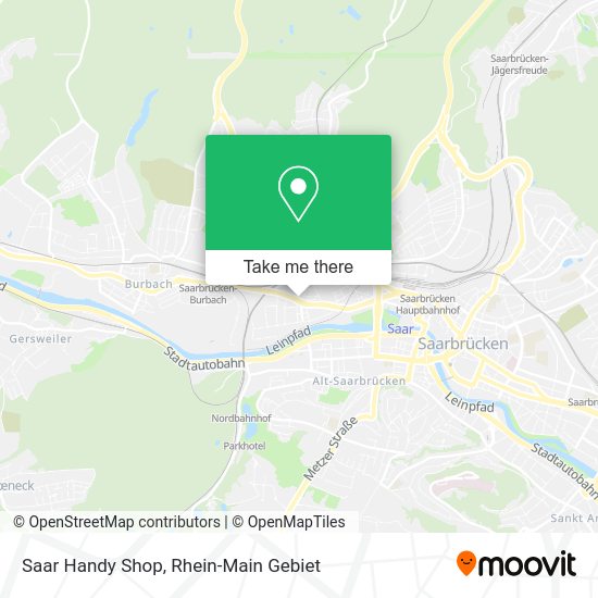 Карта Saar Handy Shop