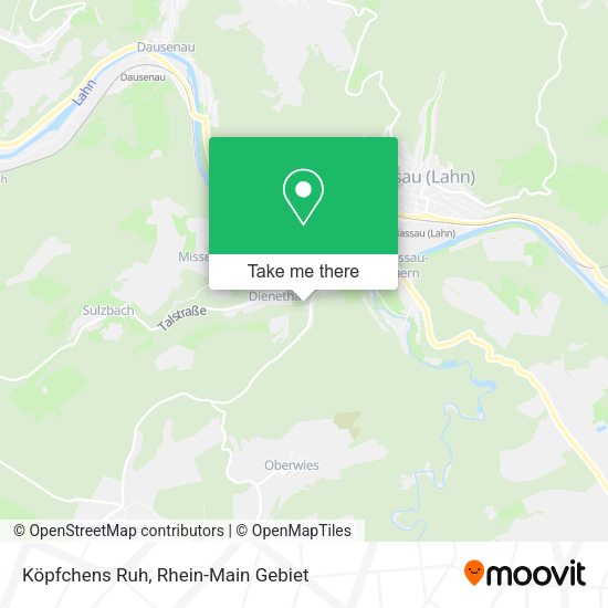 Карта Köpfchens Ruh