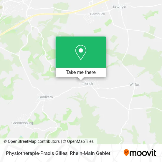 Карта Physiotherapie-Praxis Gilles