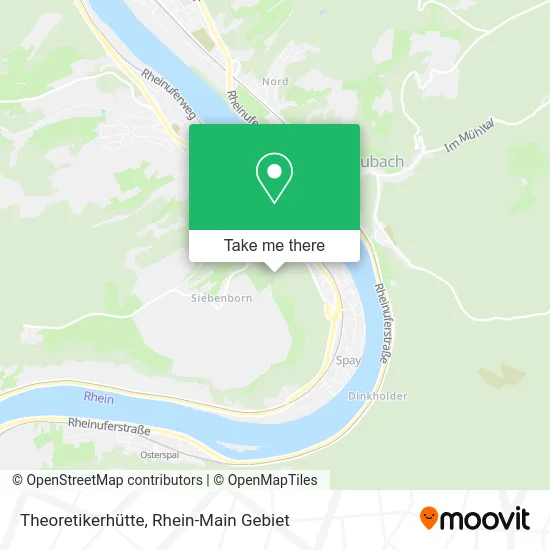 Карта Theoretikerhütte