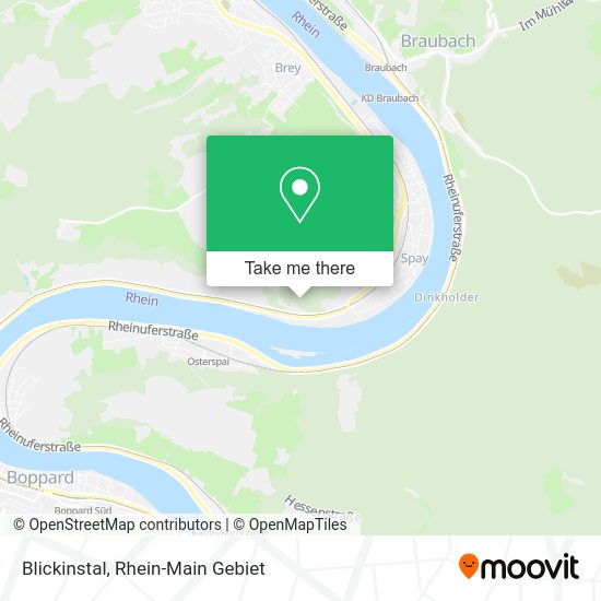 Карта Blickinstal