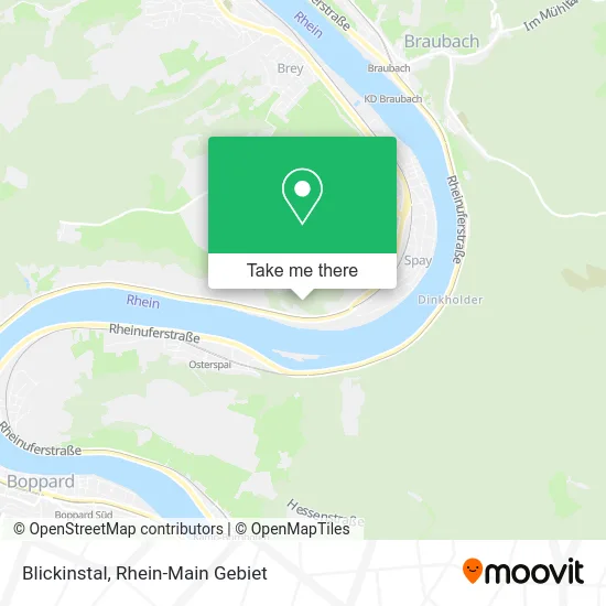 Карта Blickinstal