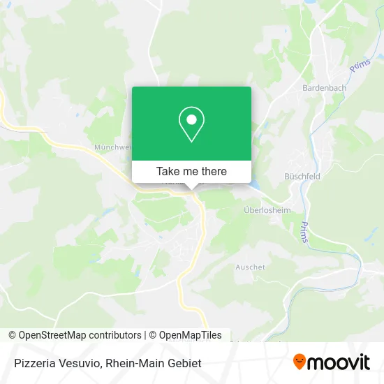 Карта Pizzeria Vesuvio