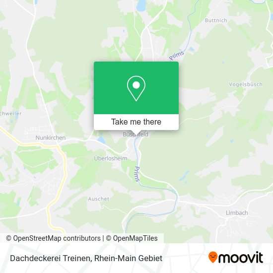 Карта Dachdeckerei Treinen